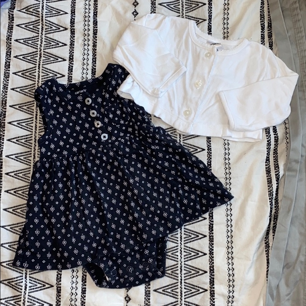 Dress/tank with sweater